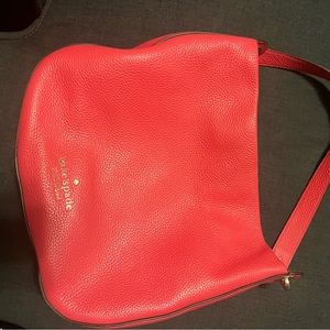 Coral Kate Spade Hobo Bag